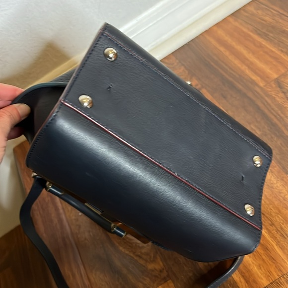 1622 Fendi Black Leather Bag 3 jours mini satchel - Picture 5 of 9